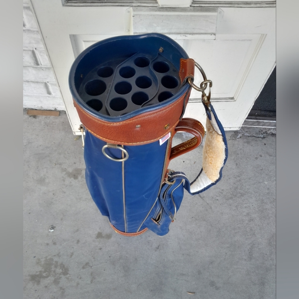 Pro classic gold club bag
